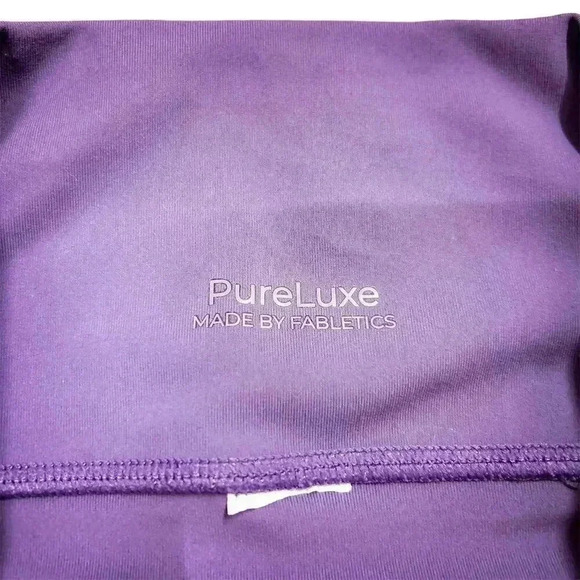 Fabletics Women's High-Waisted Leggings Purple Size S Activewear - Picture 3 of 5